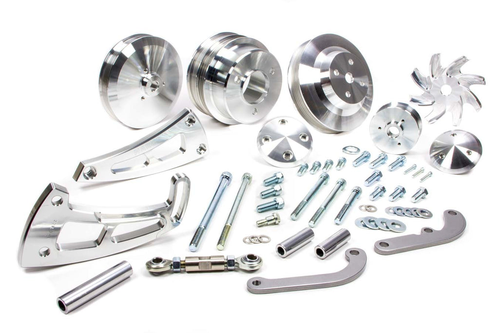 MARCH PERFORMANCE 23020 - BBC LWP Serpentine Conv Kit image