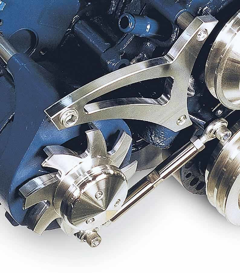 MARCH PERFORMANCE 30351 - 302 Alternator Billet Bracket image