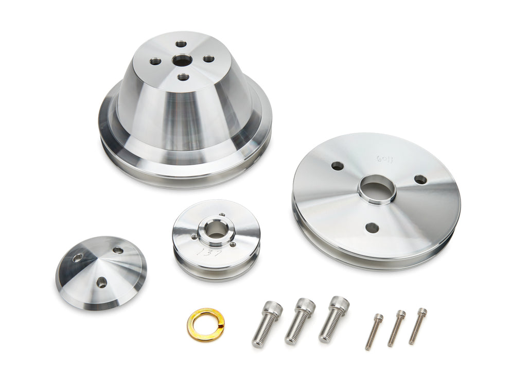 MARCH PERFORMANCE 6010 - SB Chevy Pulley Set  image