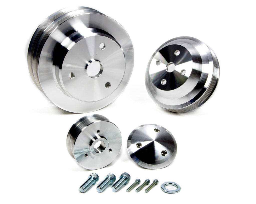 MARCH PERFORMANCE 6380 - SBC LWP Serpentine Conv. Kit image