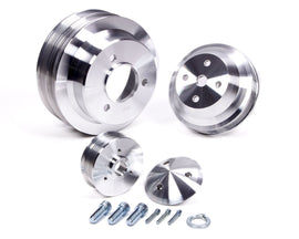 MARCH PERFORMANCE 7330 - BBC LWP Serpentine Conv Kit image