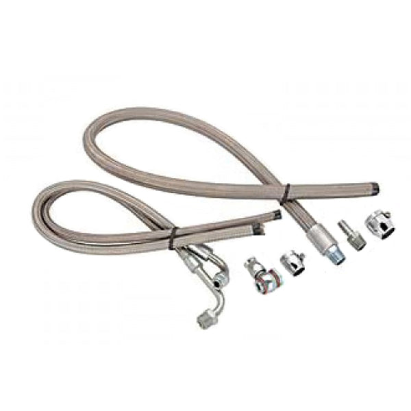 MARCH PERFORMANCE P3222 - S/S Braided Power Steering Hose Kit image