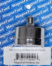 Load image into Gallery viewer, MAGNAFUEL/MAGNAFLOW FUEL SYSTEMS MP-0101 - Low Pressure Fuel Gauge 0-15psi image