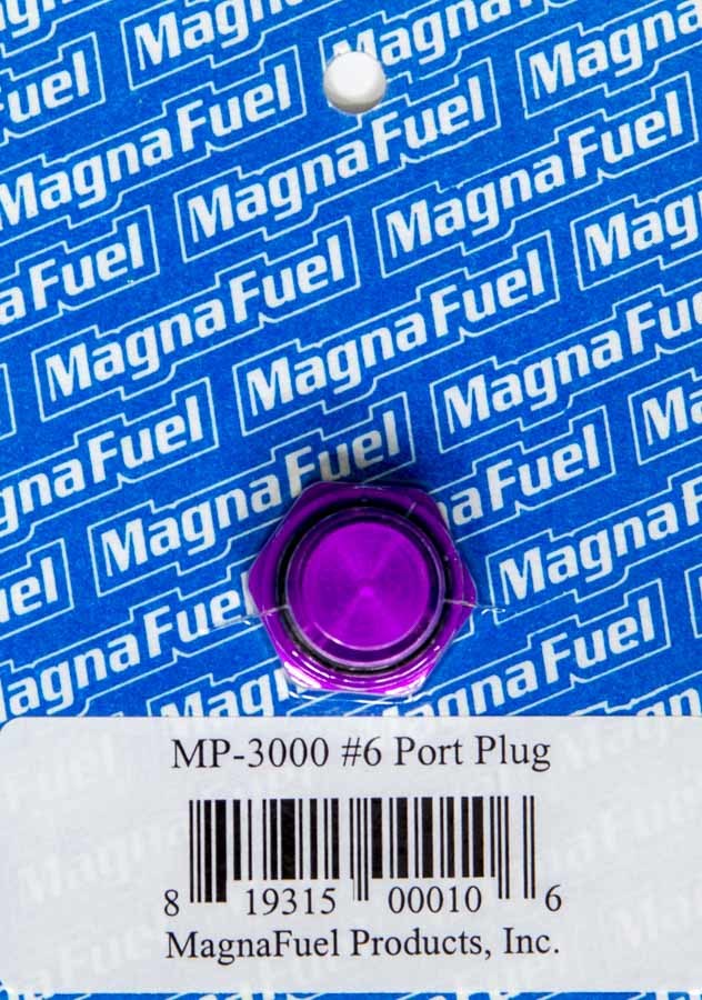 MAGNAFUEL/MAGNAFLOW FUEL SYSTEMS MP-3000 - #6 O-Ring Port Plug  image