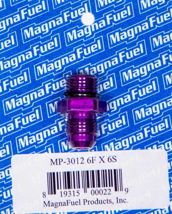 MAGNAFUEL/MAGNAFLOW FUEL SYSTEMS MP-3012 - #6an to #6an Male Port Fitting image