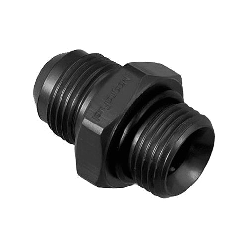 MAGNAFUEL/MAGNAFLOW FUEL SYSTEMS MP-3013-BLK - 8an to 8an ORB Straight Male Fitting - Black image