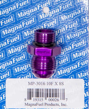 Load image into Gallery viewer, MAGNAFUEL/MAGNAFLOW FUEL SYSTEMS MP-3016 - #10 to #8 O-Ring Male Adapter Fitting image