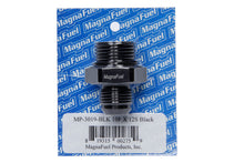 Load image into Gallery viewer, MAGNAFUEL/MAGNAFLOW FUEL SYSTEMS MP-3019-BLK - #10an Flare to #12an Port Fitting Str. Black image