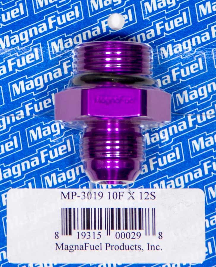 MAGNAFUEL/MAGNAFLOW FUEL SYSTEMS MP-3019 - #10an Flare to #12an Port Fitting - Straight image