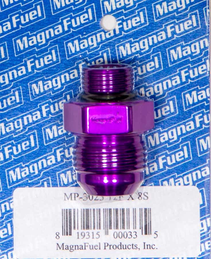 MAGNAFUEL/MAGNAFLOW FUEL SYSTEMS MP-3023 - #12 to #8 O-Ring Male Adapter Fitting image