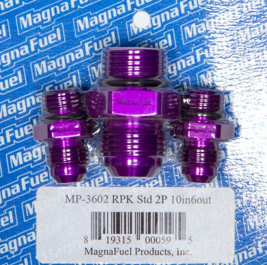 MAGNAFUEL/MAGNAFLOW FUEL SYSTEMS MP-3602 - Regulator Plumbing Kit  image