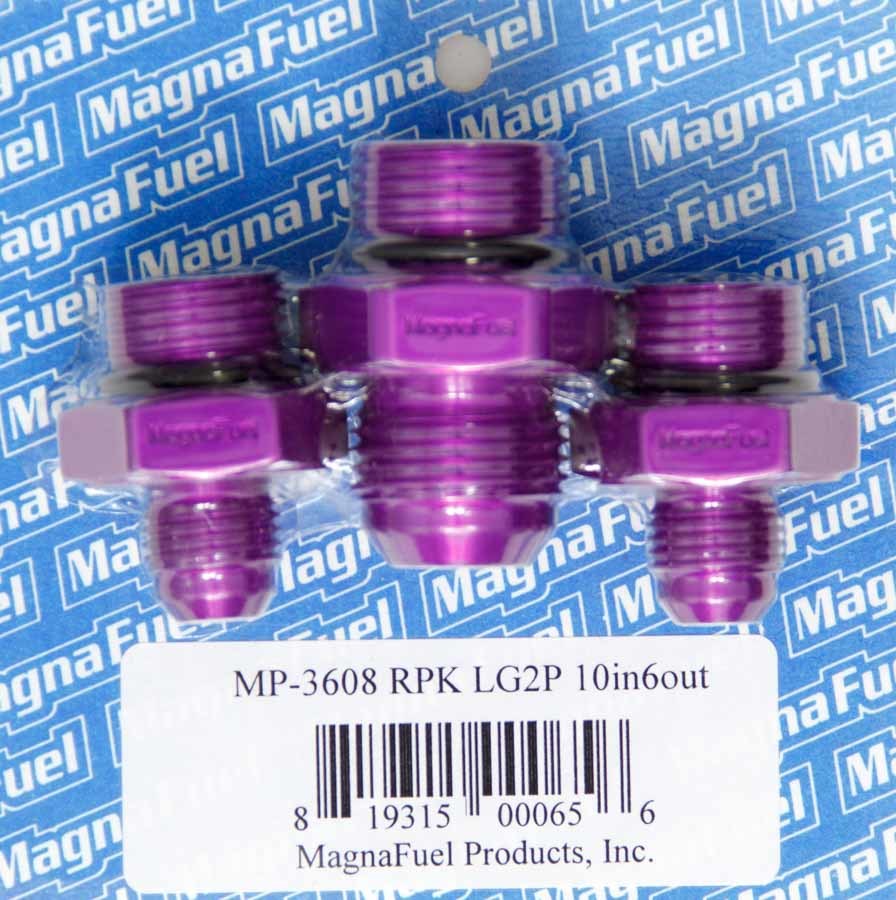 MAGNAFUEL/MAGNAFLOW FUEL SYSTEMS MP-3608 - Regulator Plumbing Kit  image