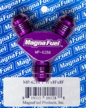 Load image into Gallery viewer, MAGNAFUEL/MAGNAFLOW FUEL SYSTEMS MP-6288 - Y-Fitting - 3 #8an  image