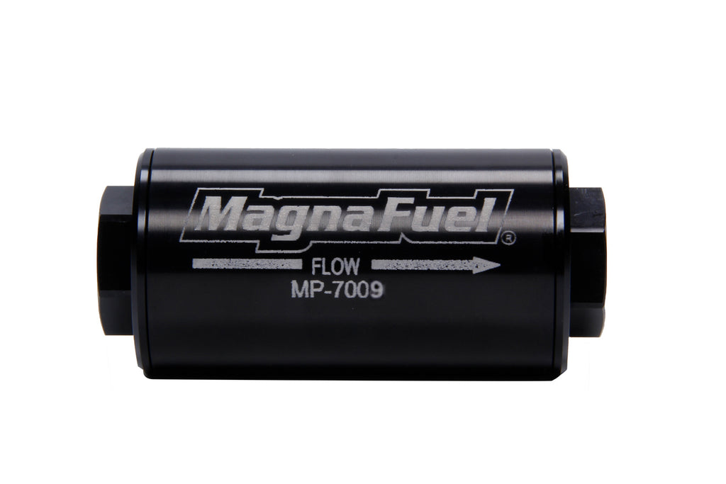 MAGNAFUEL/MAGNAFLOW FUEL SYSTEMS MP-7009-BLK - #10an Fuel Filter - 74 Micron Black image