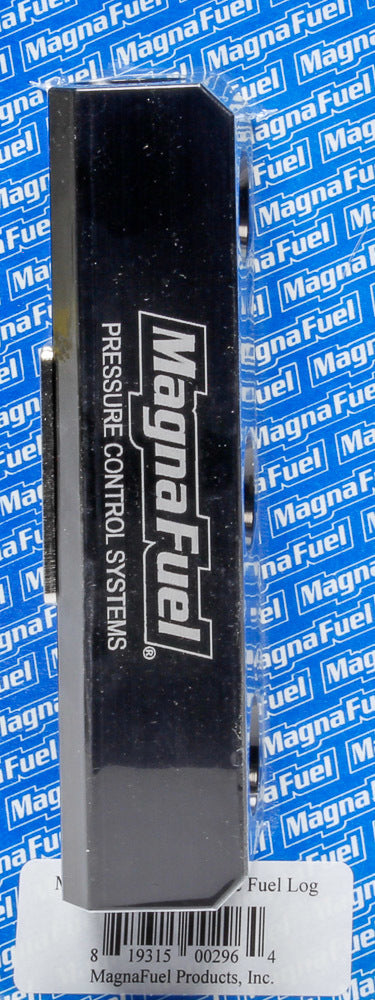 MAGNAFUEL/MAGNAFLOW FUEL SYSTEMS MP-7600-03-BLK - Triple Fuel Log w/#10an Ports - Black image