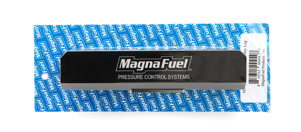 MAGNAFUEL/MAGNAFLOW FUEL SYSTEMS MP-7610-04-BLK - 4- Port Log for Holley 12-803 Regulators Black image