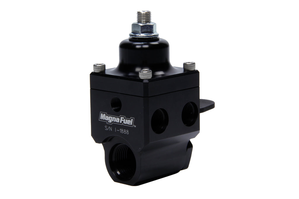 MAGNAFUEL/MAGNAFLOW FUEL SYSTEMS MP-9450-BLK - 4-Port Fuel Regulator Black image