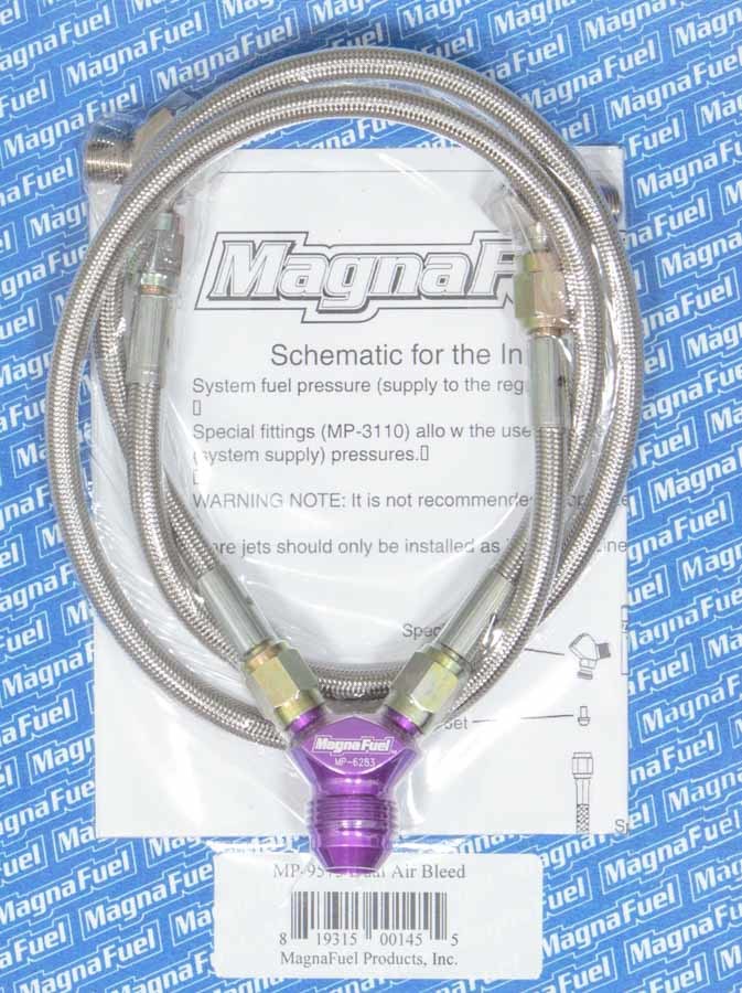 MAGNAFUEL/MAGNAFLOW FUEL SYSTEMS MP-9575 - Dual Air Bleed Kit  image