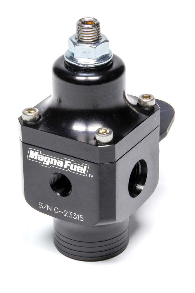 MAGNAFUEL/MAGNAFLOW FUEL SYSTEMS MP-9633-BLK - 2-Port Fuel Regulator w/ #10an Inlet/#6an Outlets image