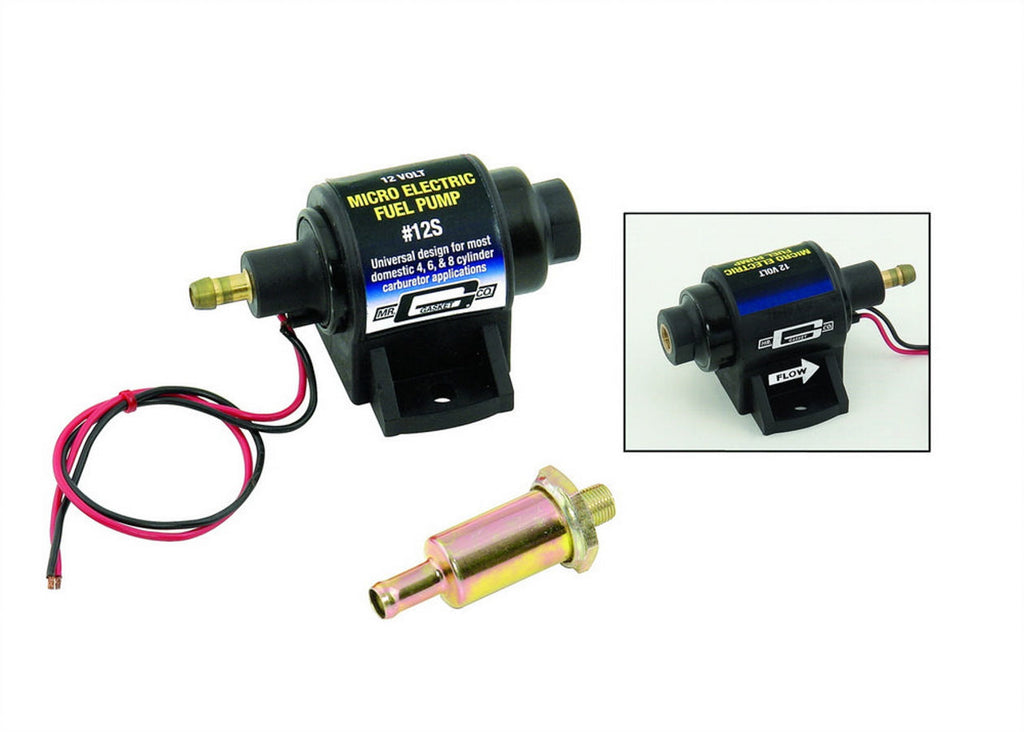 MR. GASKET 12S - Universal Electric Fuel Pump 4-7psi 35gph image