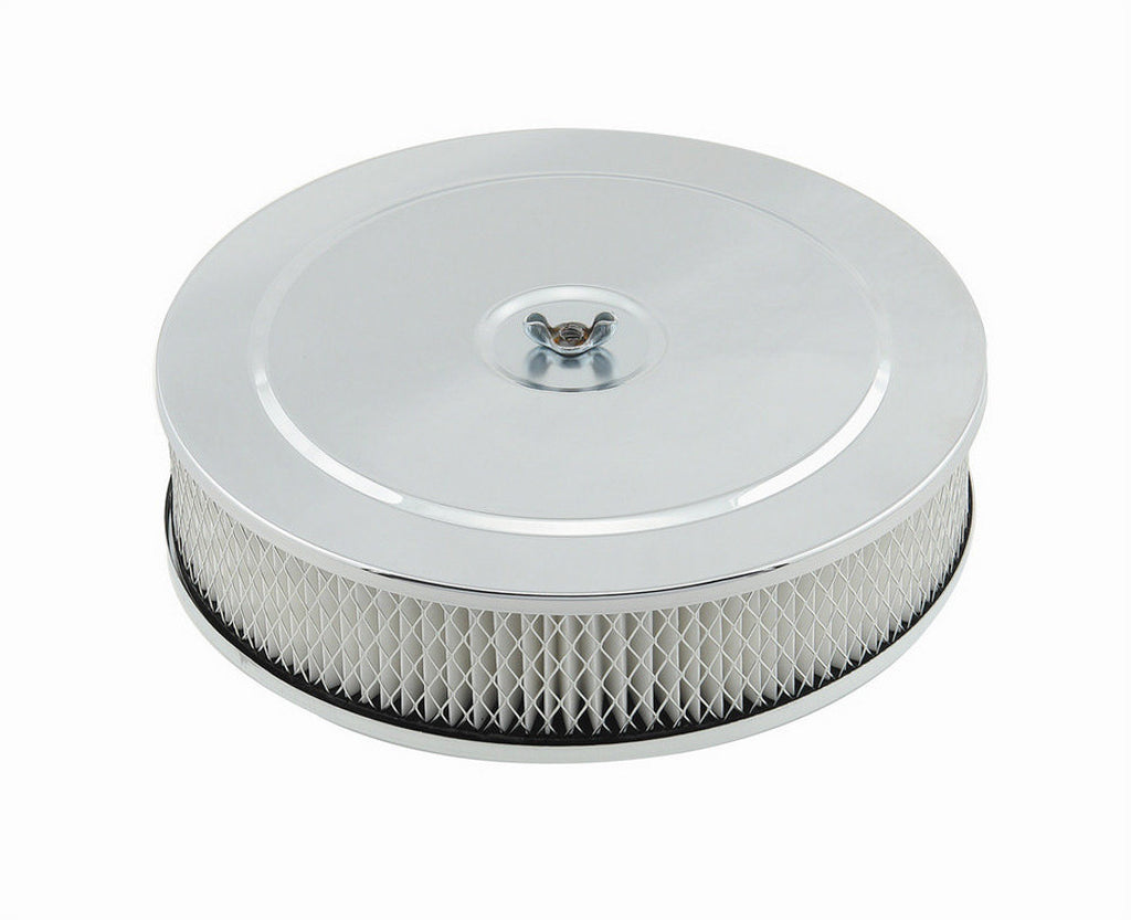 MR. GASKET 1487 - 9in Chrome Air Cleaner  image