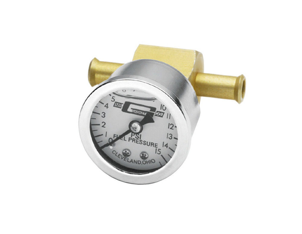 MR. GASKET 1564 - Liquid Filled Pressure Gauge w/3/8in Adapter image