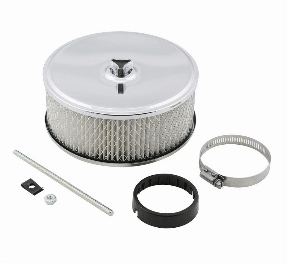 MR. GASKET 4350 - 6.5in Chrome Air Cleaner  image