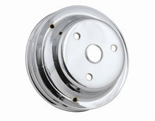 Load image into Gallery viewer, MR. GASKET 4977 - Chrome Crank Pulley Double Groove image