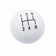 Load image into Gallery viewer, MR. GASKET 9619 - Classic Shifter Knob 5 Speed White image