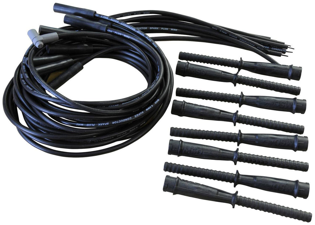 MSD IGNITION 31523 - 8.5MM Spark Plug Wire Set - Black image