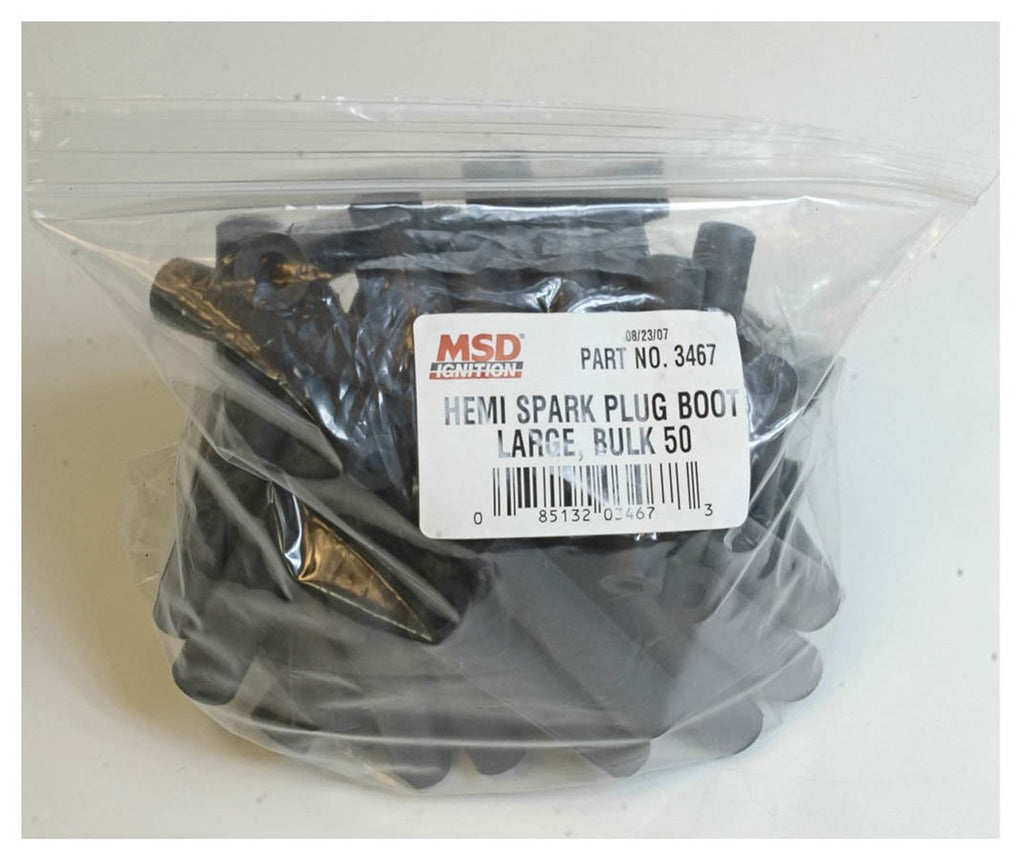 MSD IGNITION 3467 - Hemi Spark Plug Tube Boots 50pk image