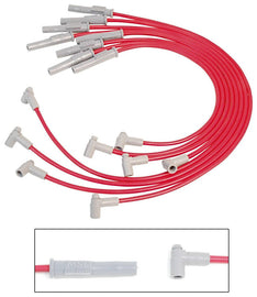 MSD IGNITION 35399 - 8.5MM Spark Plug Wire Set - Red image