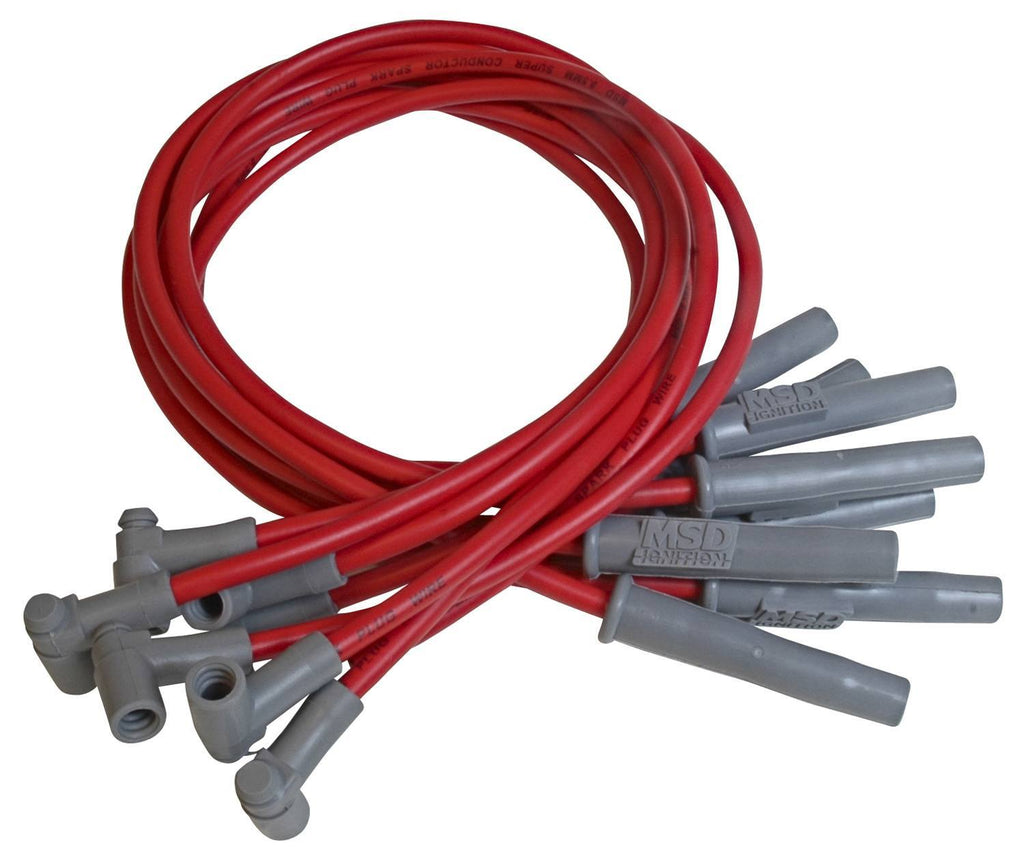 MSD IGNITION 35859 - 8.5MM Spark Plug Wire Set - Red image