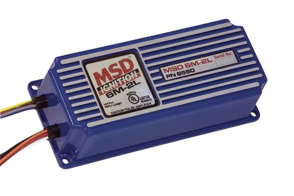 MSD IGNITION 6560 - 6M-2L Marine Ignition Box w/Rev Limiter image