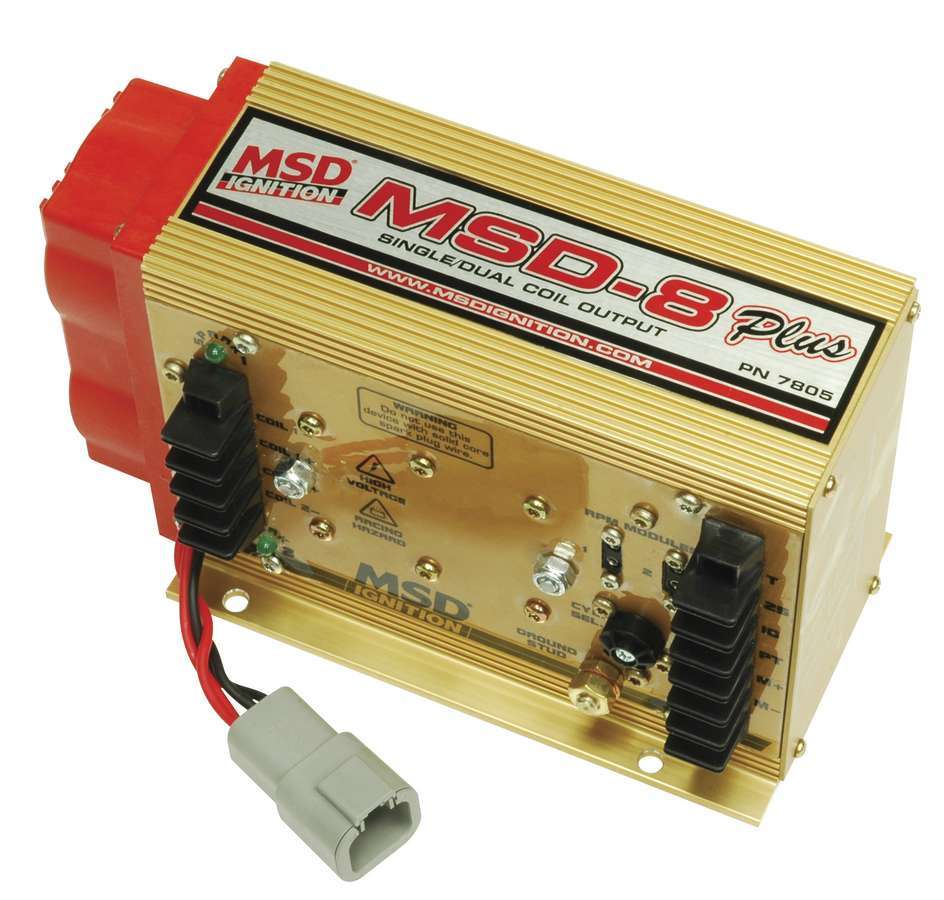 MSD IGNITION 7805 - Ignition Control Box - MSD-8 Plus image