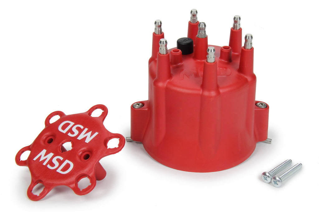 MSD IGNITION 8014 - Distributor Cap - Chevy 6-Cyl. image