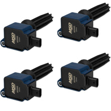 Load image into Gallery viewer, MSD IGNITION 825945 - Coil 4pk Ford Eco-Boost 2.0L/2.3L Blue image