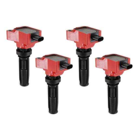 MSD IGNITION 825964 - Coil Red  Ford Eco-Boost 2.0L  4-Cylinder4-pack image