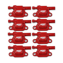 Load image into Gallery viewer, MSD IGNITION 82668 - Coil Red Square GM V8 2014-Up 8pk image