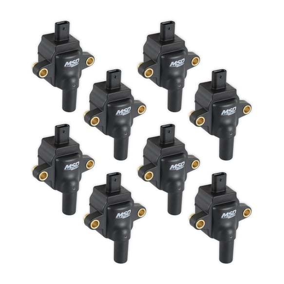 MSD IGNITION 828383 - Coil Ford Godzilla 7.3L 8-Pack Black image