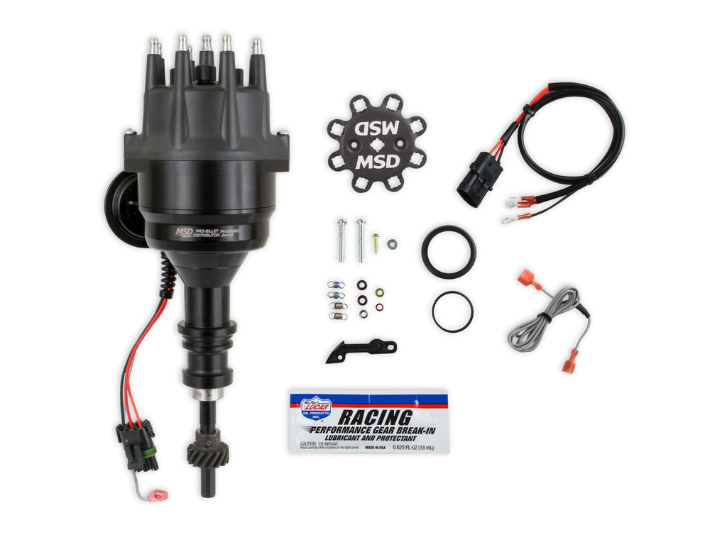 MSD IGNITION 835231 - SBF 289/302 RTR Distributor w/Steel Gear image