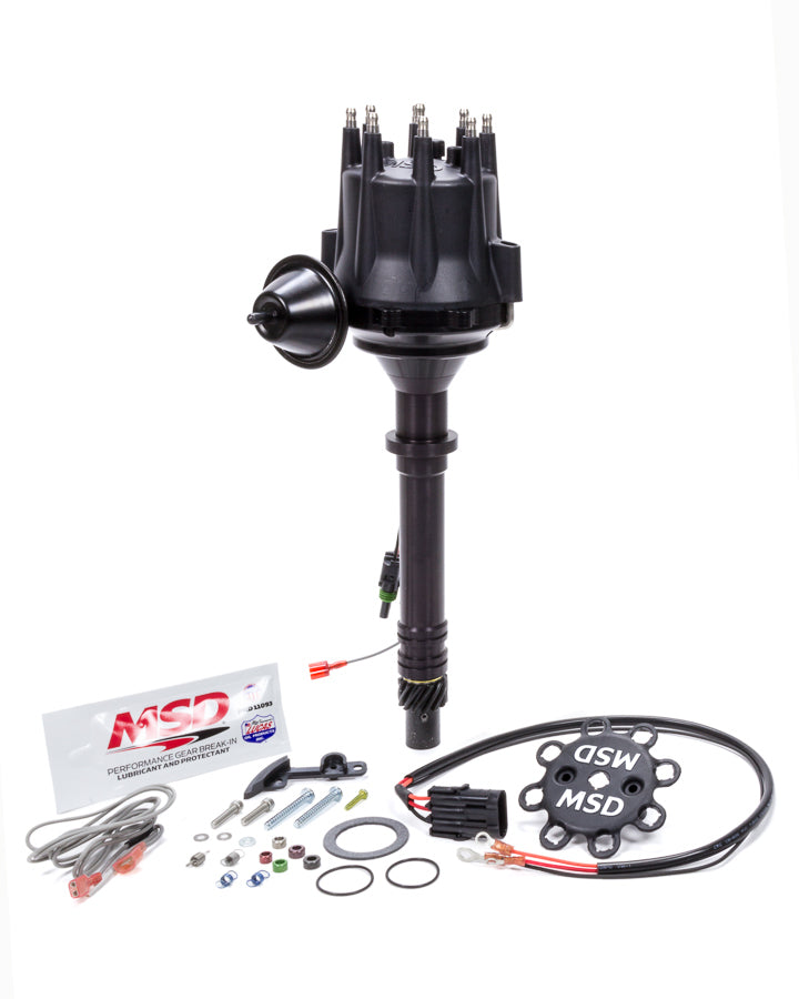 MSD IGNITION 83603 - Chevy V8  Billet RTR Distributor - Black image