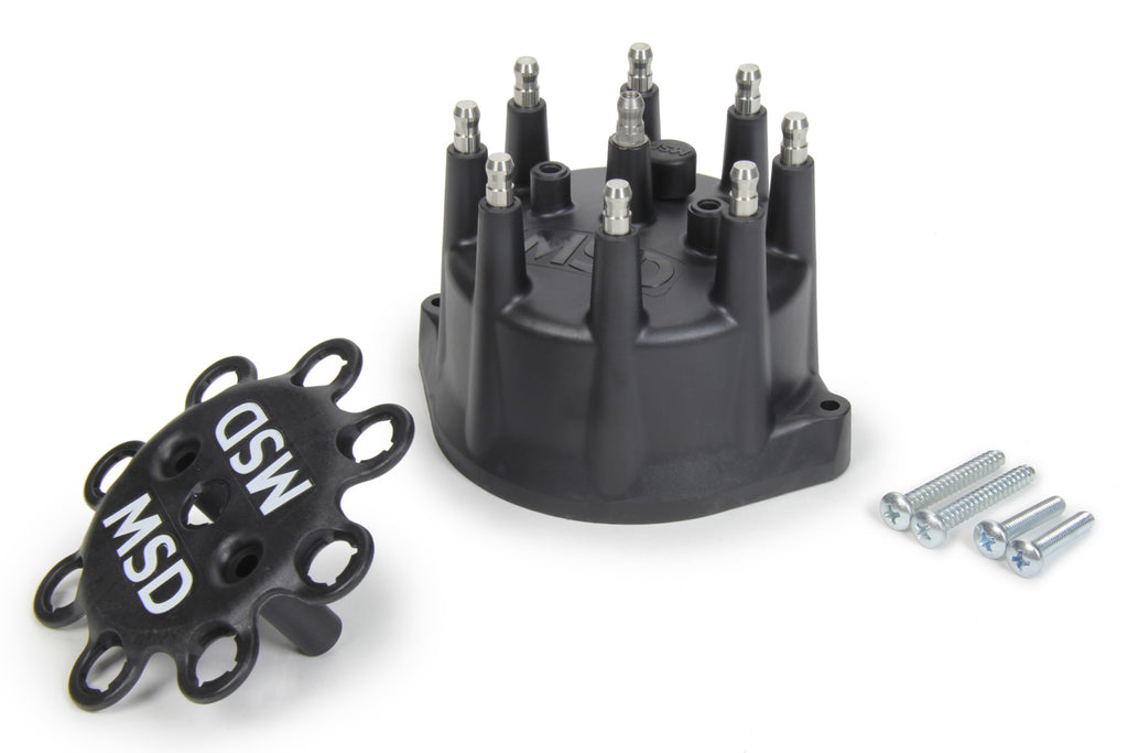 MSD IGNITION 84313 - Small Distributor Cap - Black image