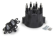 Load image into Gallery viewer, MSD IGNITION 84333 - Distributor Cap &amp; Ret- Chevy V8 HEI- Black image