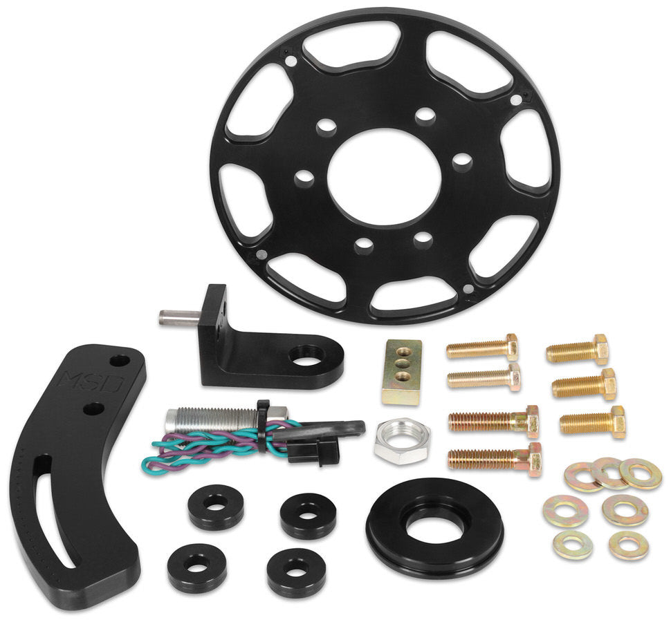 MSD IGNITION 86103 - Crank Trigger Kit SBC w/7in Wheel image