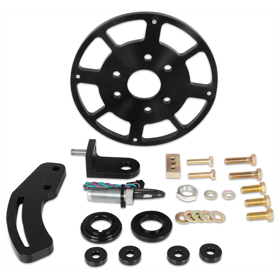 MSD IGNITION 86153 - Crank Trigger Kit SBC w/8in Wheel image