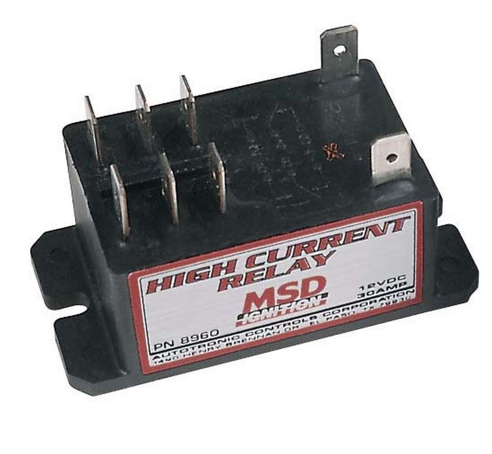 MSD IGNITION 8960 - 30 Amp Double Pole Single Throw Relay image