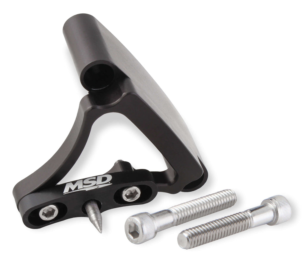 MSD IGNITION 89884 - Billet Timing Pointer SBC w/8.0 Balancer image