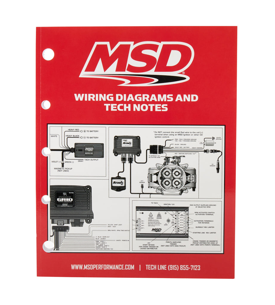 MSD IGNITION 9615 - Wiring Diagrams/Tech Not  image