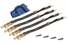 Load image into Gallery viewer, MACS CUSTOM TIE-DOWNS 511118 - 4 Tie Down/Axle Strap Combo Direct Hook image